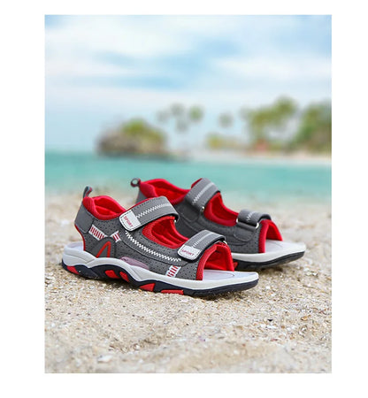 Kids Breathable Closed-Toe Summer Sandals