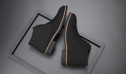 Men’s Suede Leather Chelsea Chukka Ankle Boots