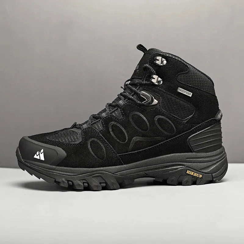 High-Top Men Suede Hiking Boots