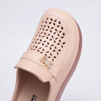 Unisex EVA Closed-Toe Flat Slippers