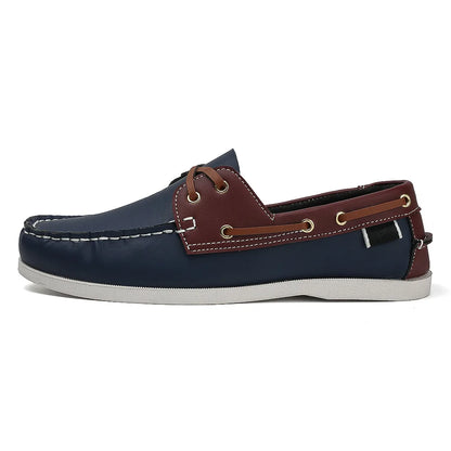 Men’s Slip-On Apron Toe Loafer Shoes