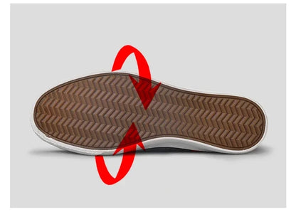 Men’s High-Top Canvas Casual Slip-On Shoes