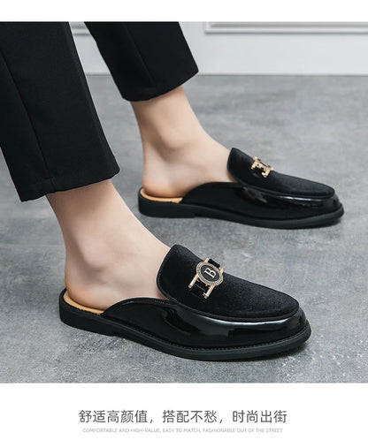 Men’s Leather Casual Slip-On Summer Loafers