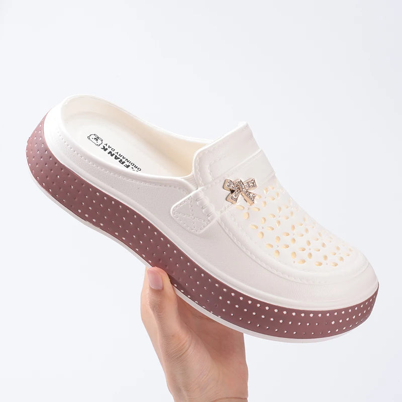 Unisex EVA Closed-Toe Flat Slippers