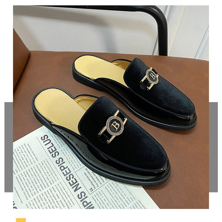 Men’s Leather Casual Slip-On Summer Loafers