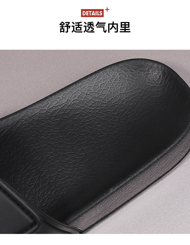 Men’s Lightweight Velcro Strap Summer Slippers