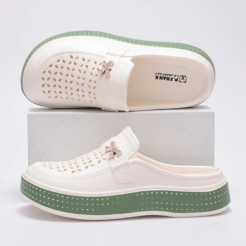 Unisex EVA Closed-Toe Flat Slippers