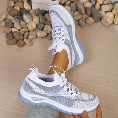 Women’s Summer Casual Two-Tone Sneakers 2026