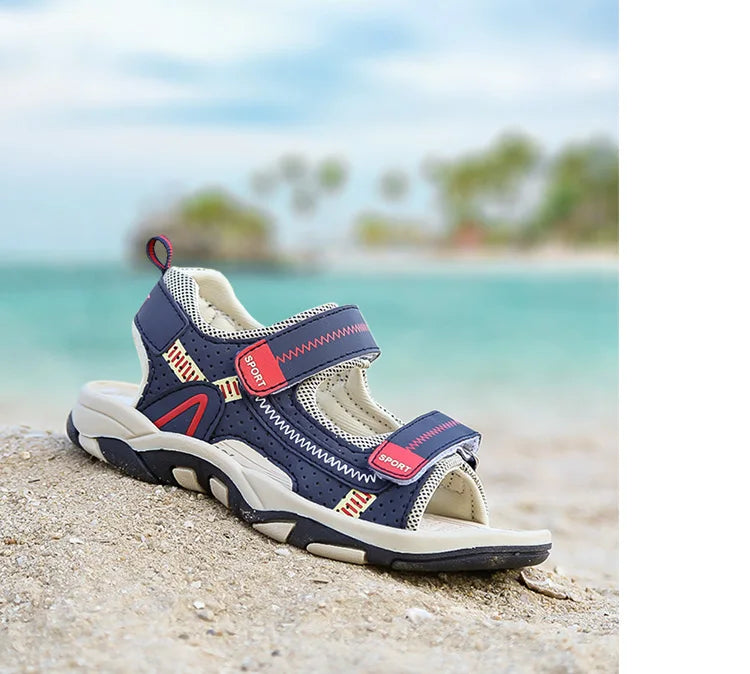 Kids Breathable Closed-Toe Summer Sandals