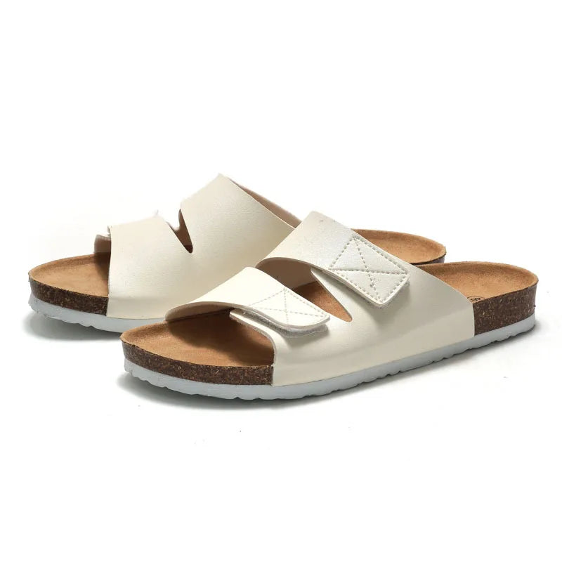 Men’s Cork Footbed Adjustable Strap Sandals