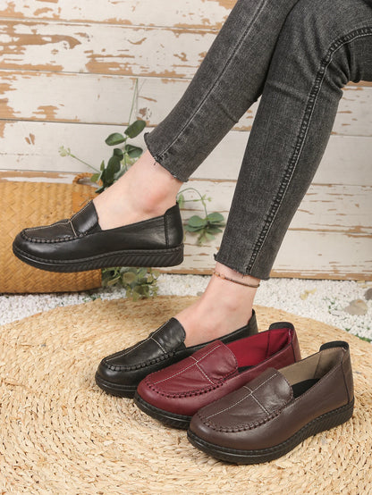 Women’s Lightweight Leather Loafers and Oxfords