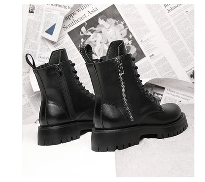 Men’s Leather Winter Ankle Boots Non-Slip