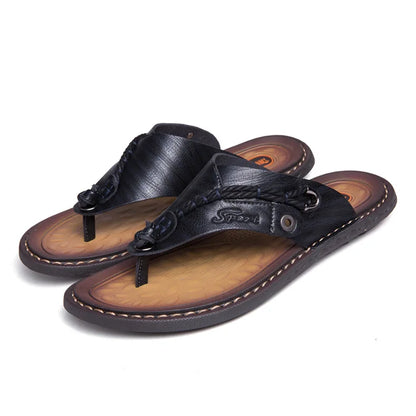 Men Handmade Leather Outdoor Sandals