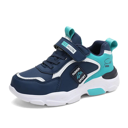Kids Autumn Winter Leather Sports Shoes
