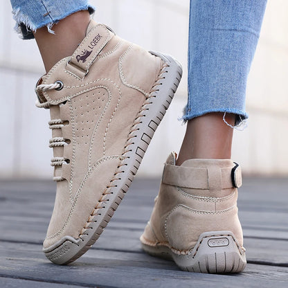 Women’s Handmade Leather Casual Spring Autumn Shoes
