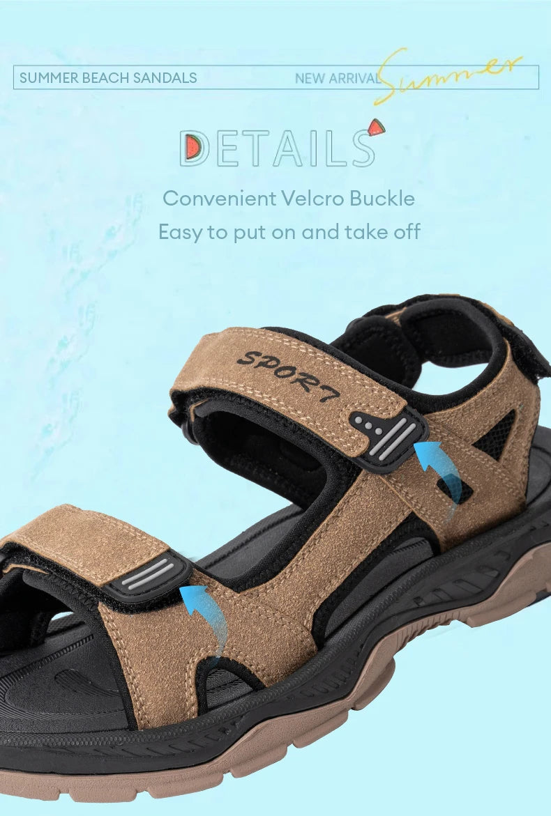 Men’s Summer Breathable Quick-Dry Beach Sandals
