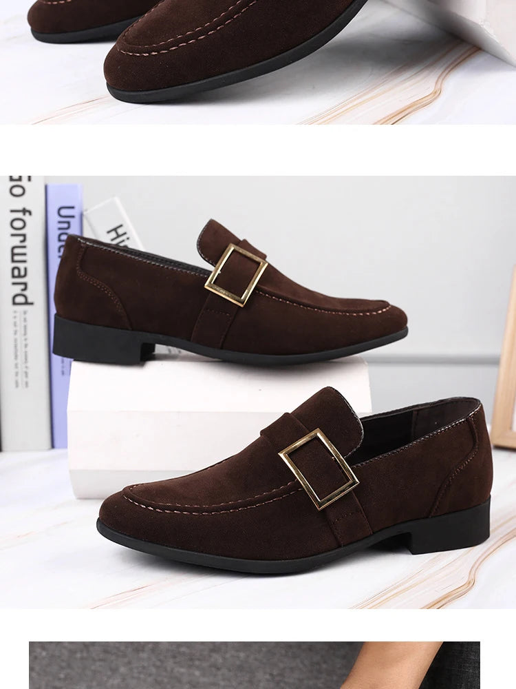 Men’s Leather Designer Formal Loafers Shoes