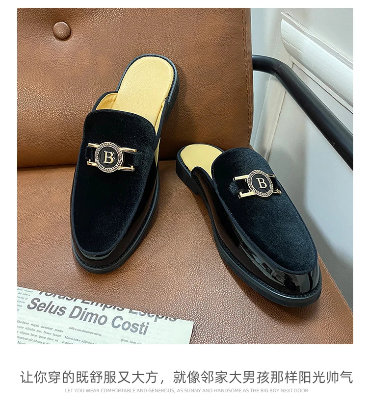 Men’s Leather Casual Slip-On Summer Loafers