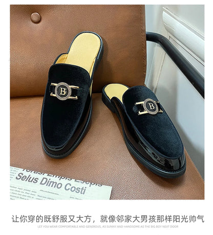 Men’s Leather Casual Slip-On Summer Loafers