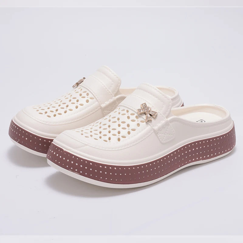 Unisex EVA Closed-Toe Flat Slippers