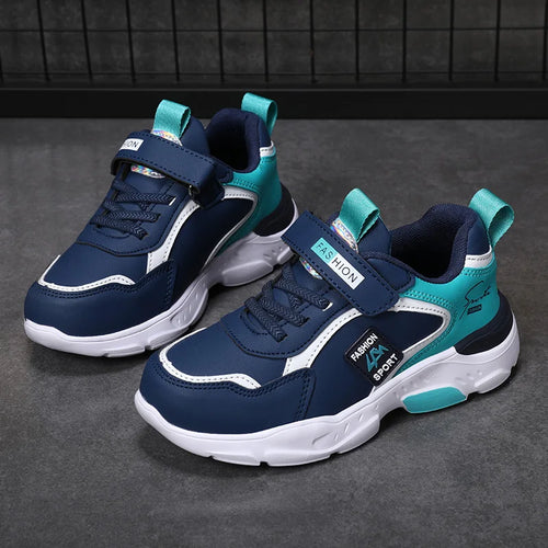 Kids Autumn Winter Leather Sports Shoes