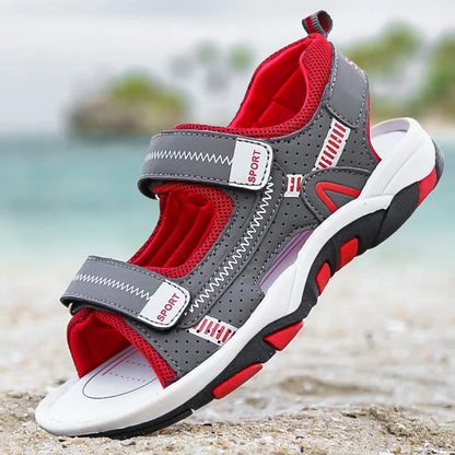Kids Breathable Closed-Toe Summer Sandals