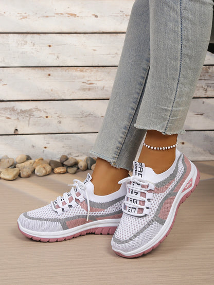 Women’s Summer Casual Two-Tone Sneakers 2026