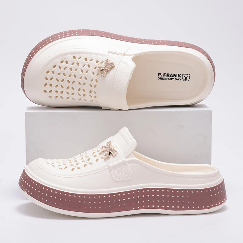 Unisex EVA Closed-Toe Flat Slippers