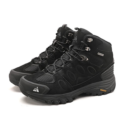 High-Top Men Suede Hiking Boots