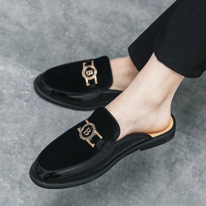 Men’s Leather Casual Slip-On Summer Loafers