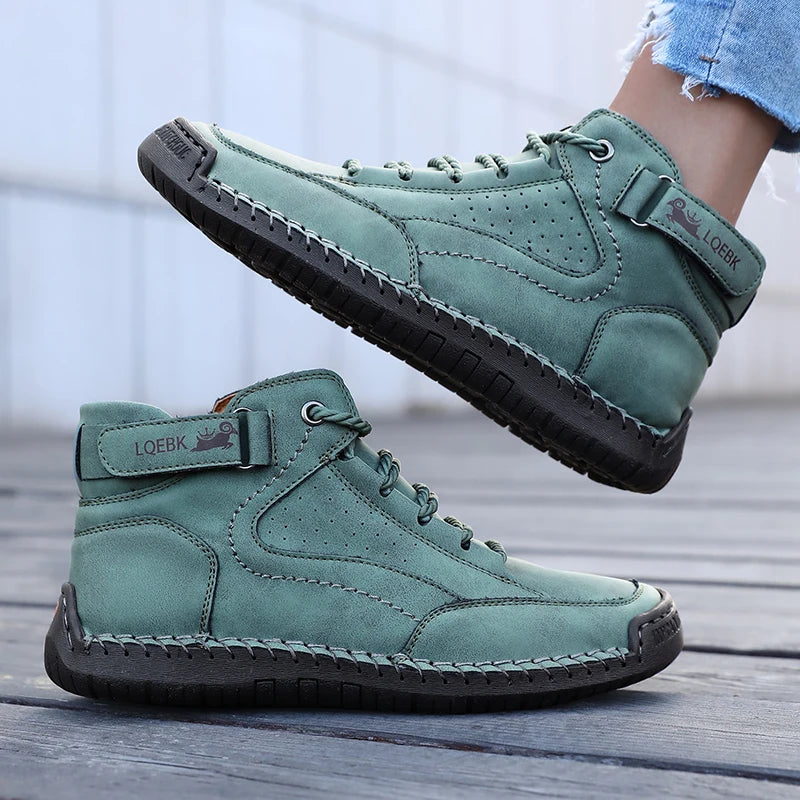 Women’s Handmade Leather Casual Spring Autumn Shoes