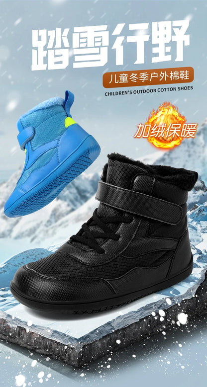 Kids Waterproof Fur-Lined Winter Boots