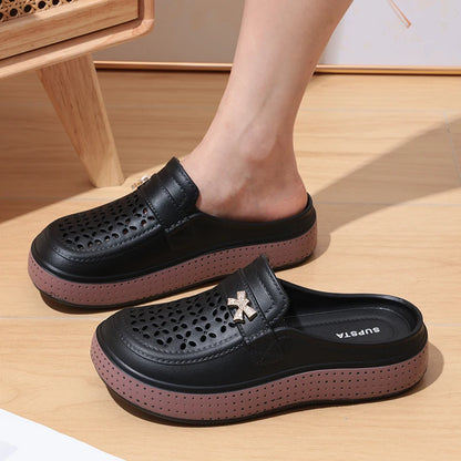Unisex EVA Closed-Toe Flat Slippers