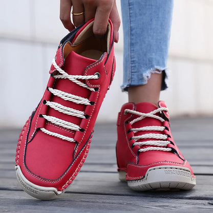 Women’s Handmade Leather Casual Spring Autumn Shoes