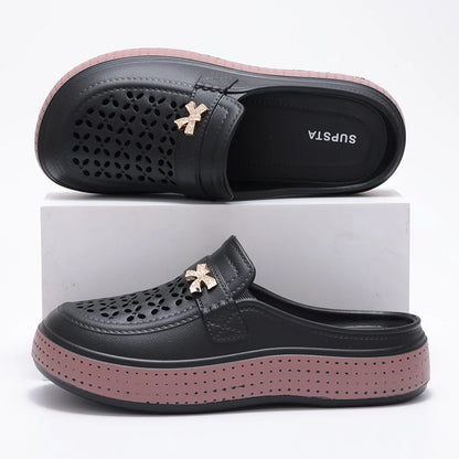 Unisex EVA Closed-Toe Flat Slippers