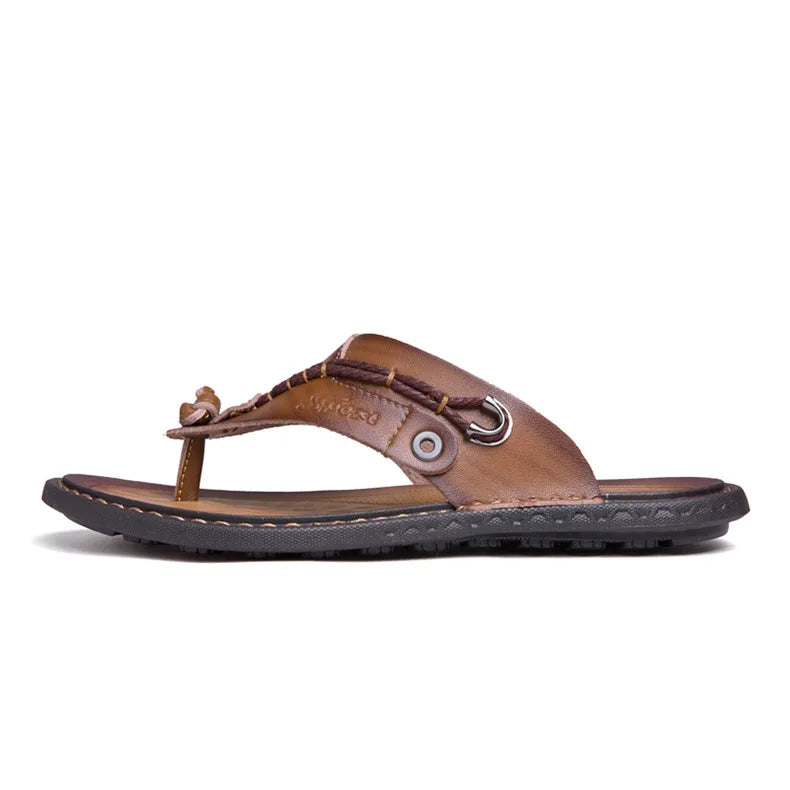 Men Handmade Leather Outdoor Sandals