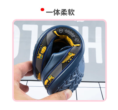 Baby Boys Cartoon Excavator Clogs