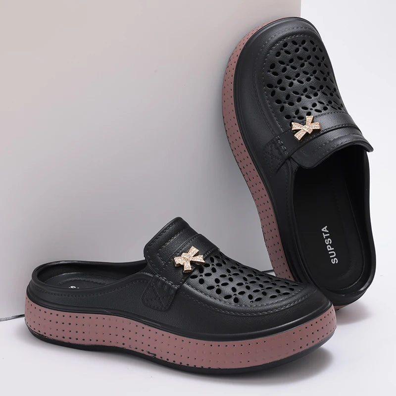 Unisex EVA Closed-Toe Flat Slippers