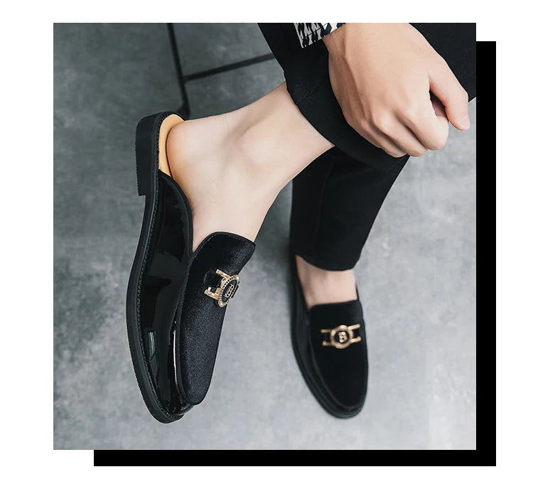 Men’s Leather Casual Slip-On Summer Loafers