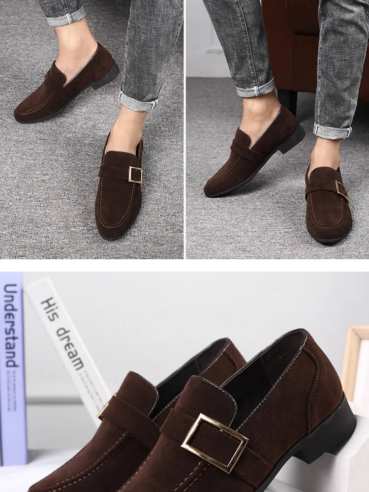 Men’s Leather Designer Formal Loafers Shoes
