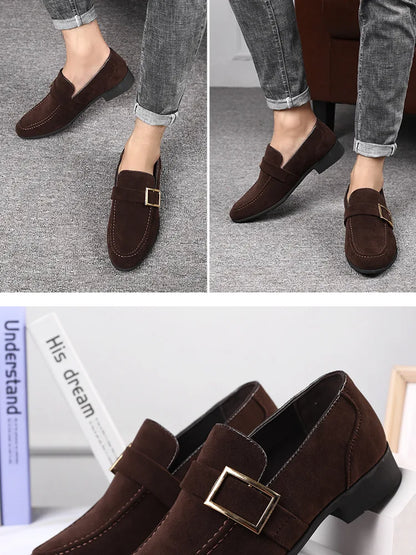 Men’s Leather Designer Formal Loafers Shoes