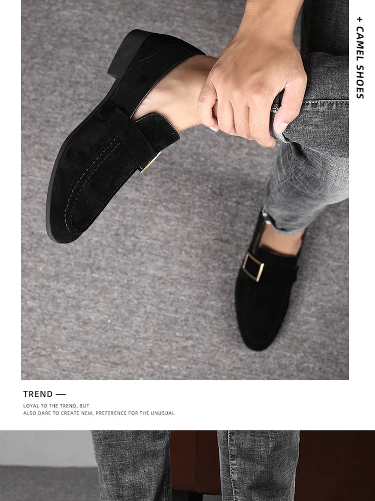 Men’s Leather Designer Formal Loafers Shoes