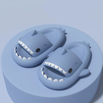 Kids Shark Cartoon Slip-On Sandals