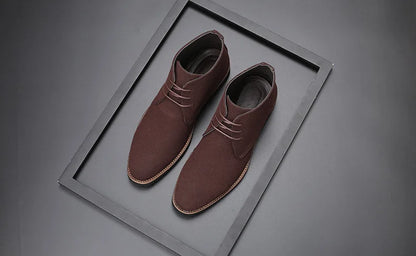 Men’s Suede Leather Chelsea Chukka Ankle Boots