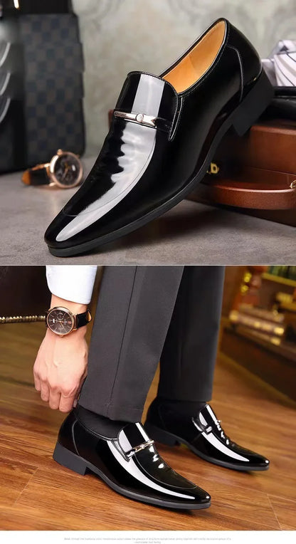 Men’s Luxury Leather Oxford Formal Dress Shoes