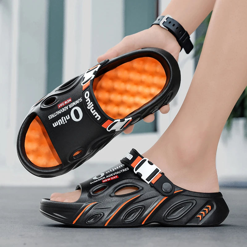Unisex Summer Massage Soft Casual Slide Sandals