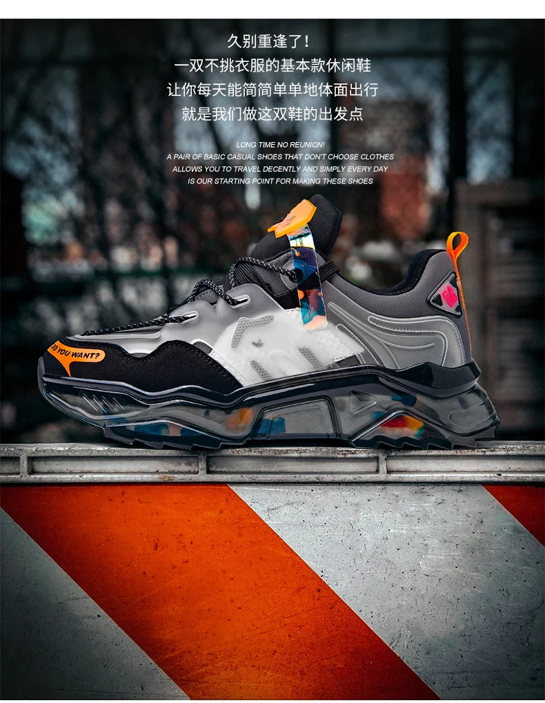 Men’s Casual Breathable Luxury Running Sneakers