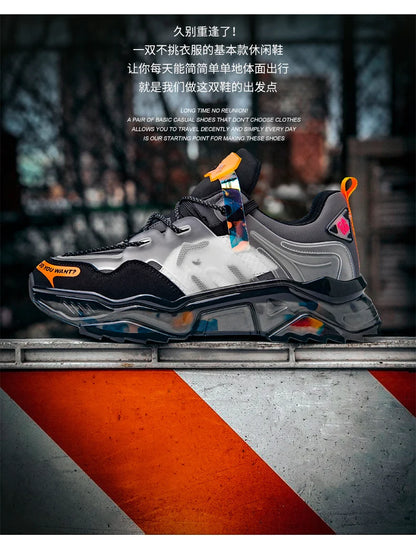 Men’s Casual Breathable Luxury Running Sneakers