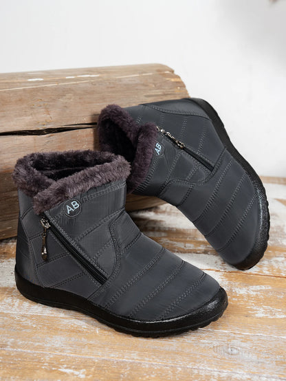 Women’s Waterproof Winter Snow Ankle Boots