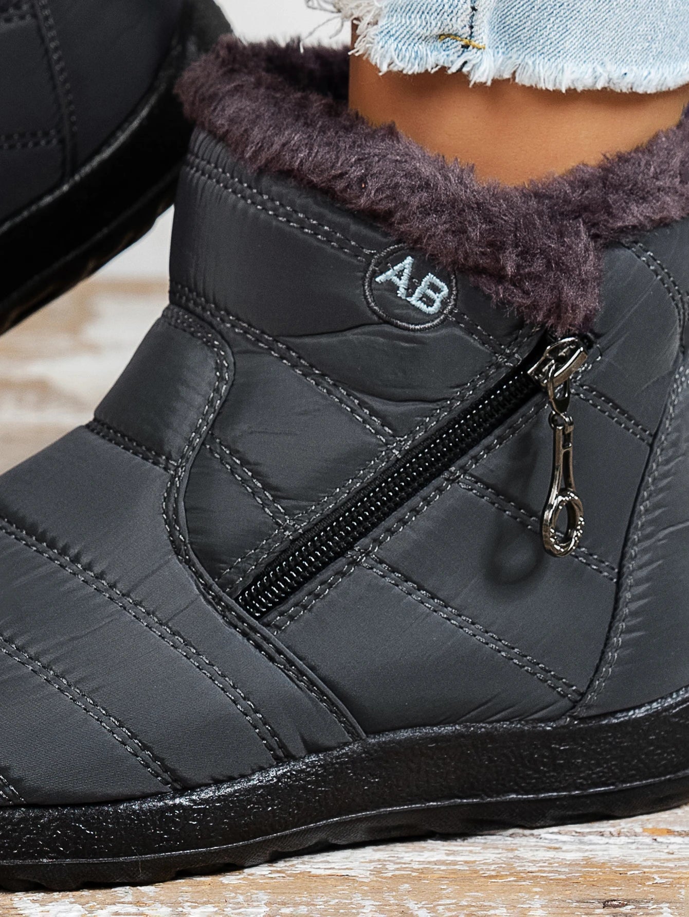 Women’s Waterproof Winter Snow Ankle Boots